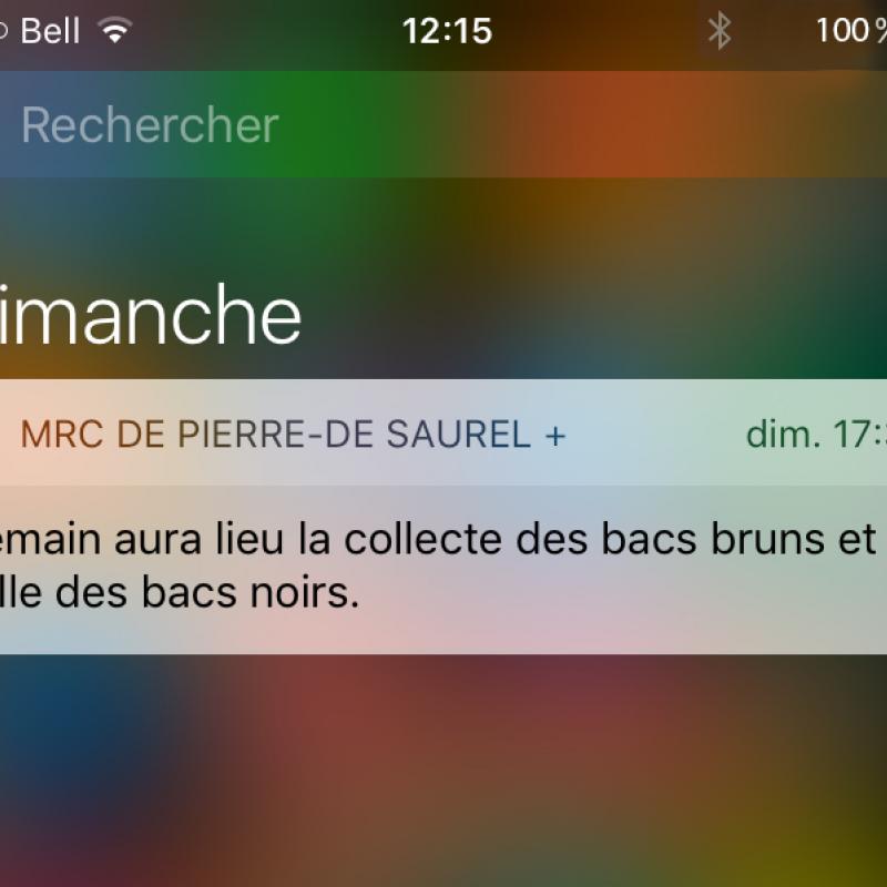 alerte mission reduction bacs sorel tracy