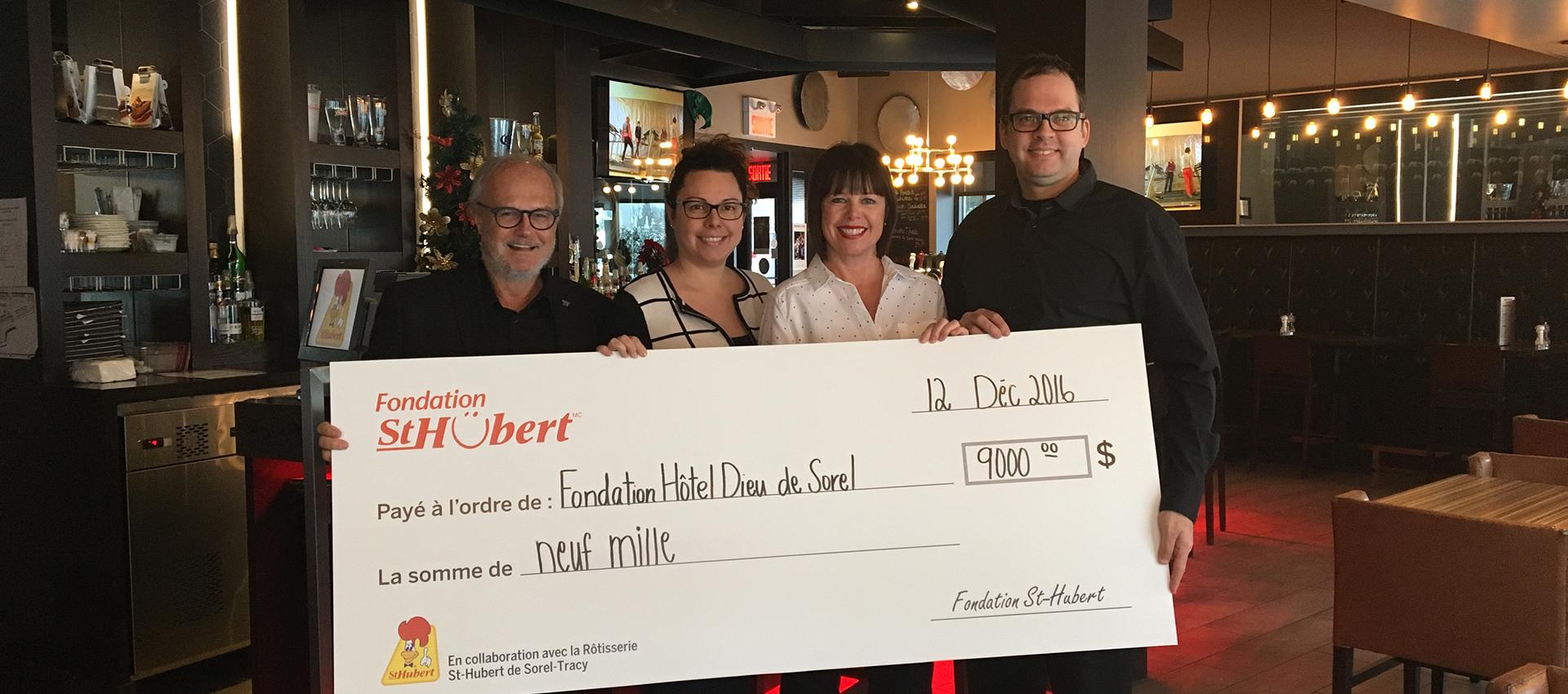 cheque st hubert sorel tracy