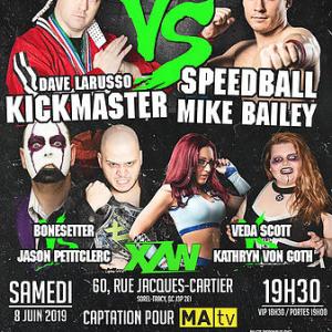 Xtreme zone wrestling Sorel tracy et cie