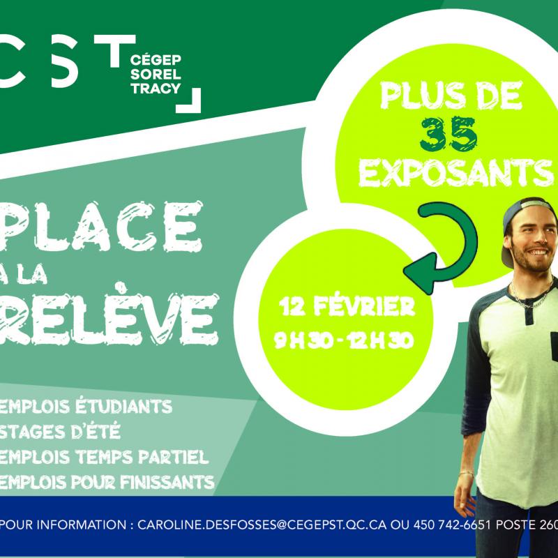 Place a la releve CEGEP ST Sorel Tracy et cie