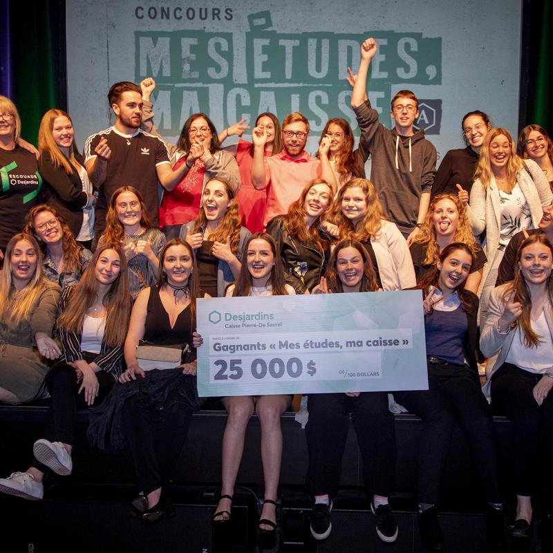 photo gagnants bourses 2019