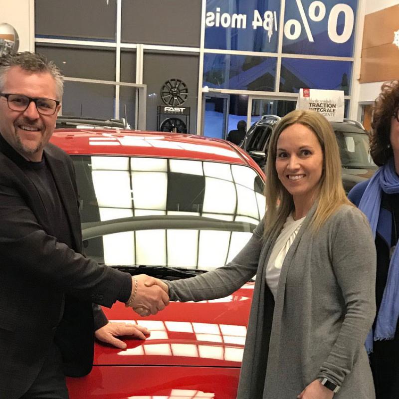 Gagnant lotoRebelle NISSAN Sorel tracy et cie 2019