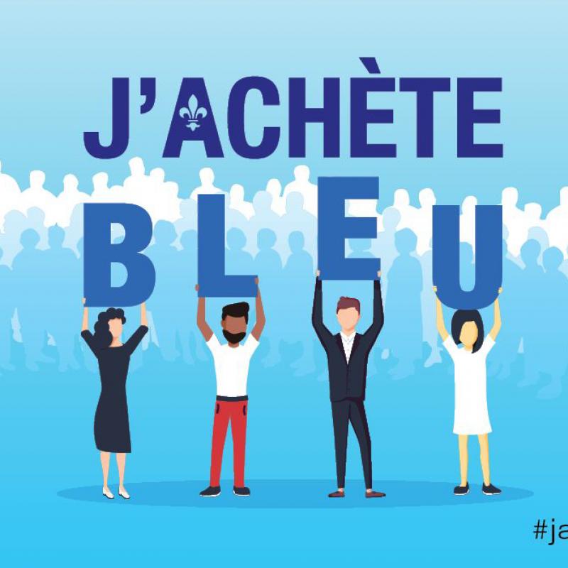 JacheteBleu banner sorel tracy