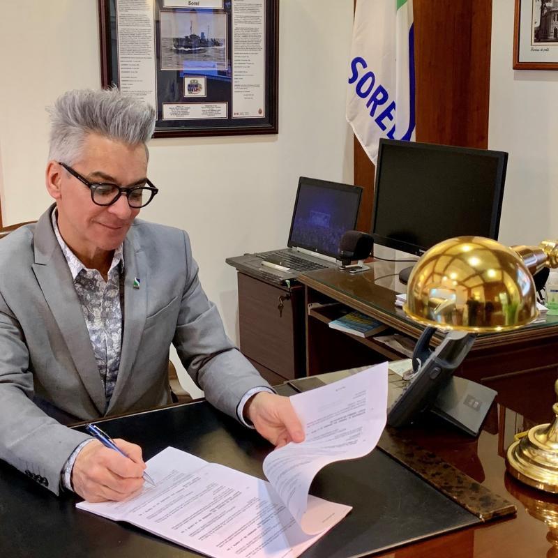 Sorel tracy et cie politique appro local