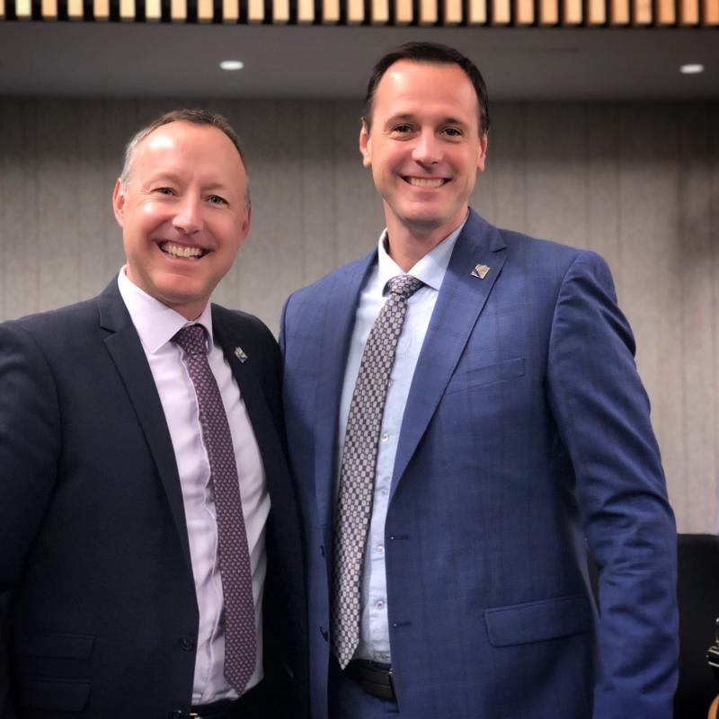 PHOTO Jean Bernard Emond et Jean Francois Roberge