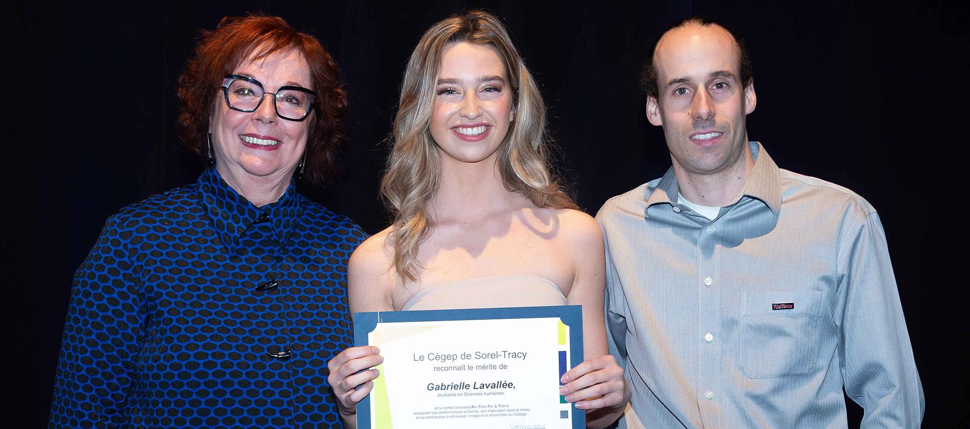 Bourse Rio Tinto CEGEP Sorel tracy et cie