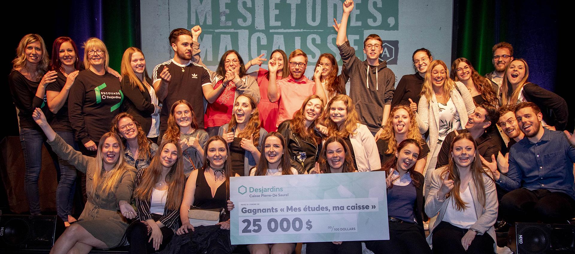 photo gagnants bourses 2019