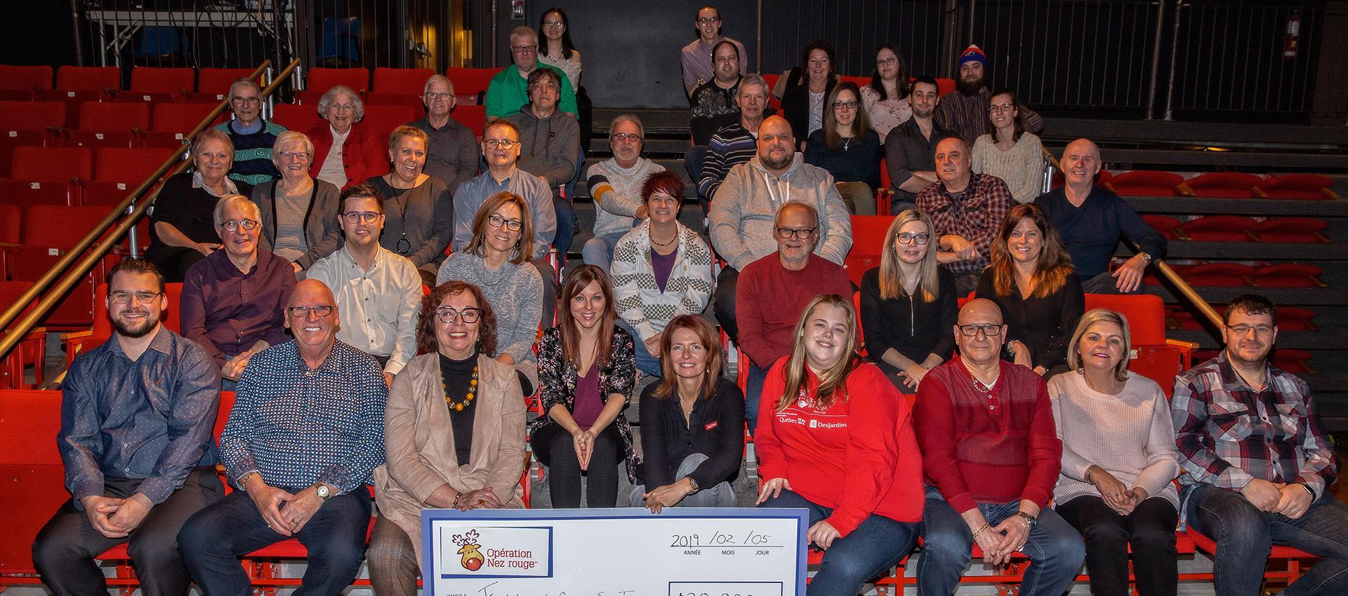 Cheque nez rouge sorel tracy 2019