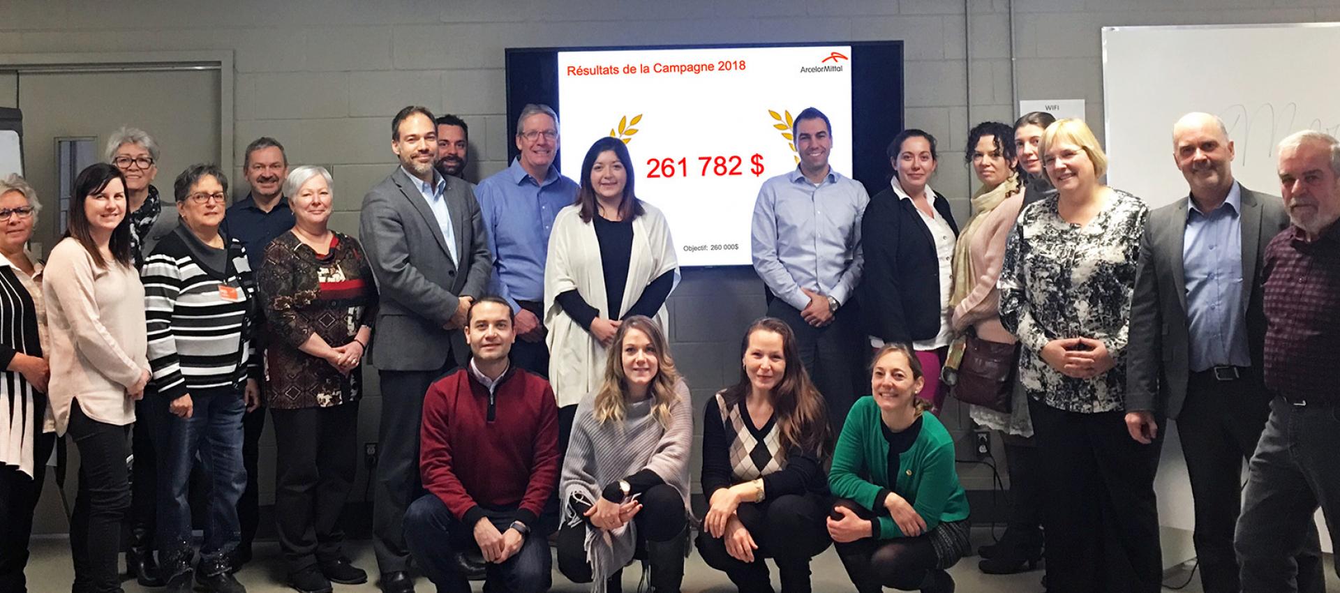 Centraide ArcelorMittal campagne 2018