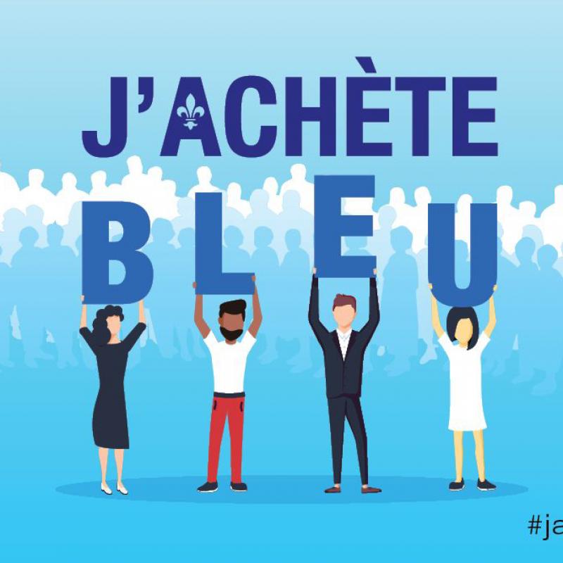 JacheteBleu banner sorel tracy
