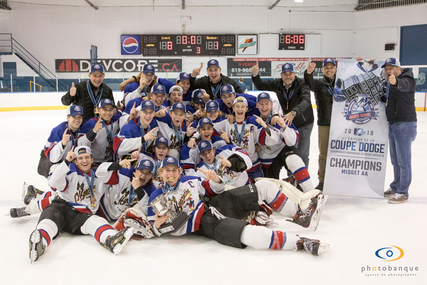 CoupeDodge ArcelorMittal equipe Sorel tracy et cie