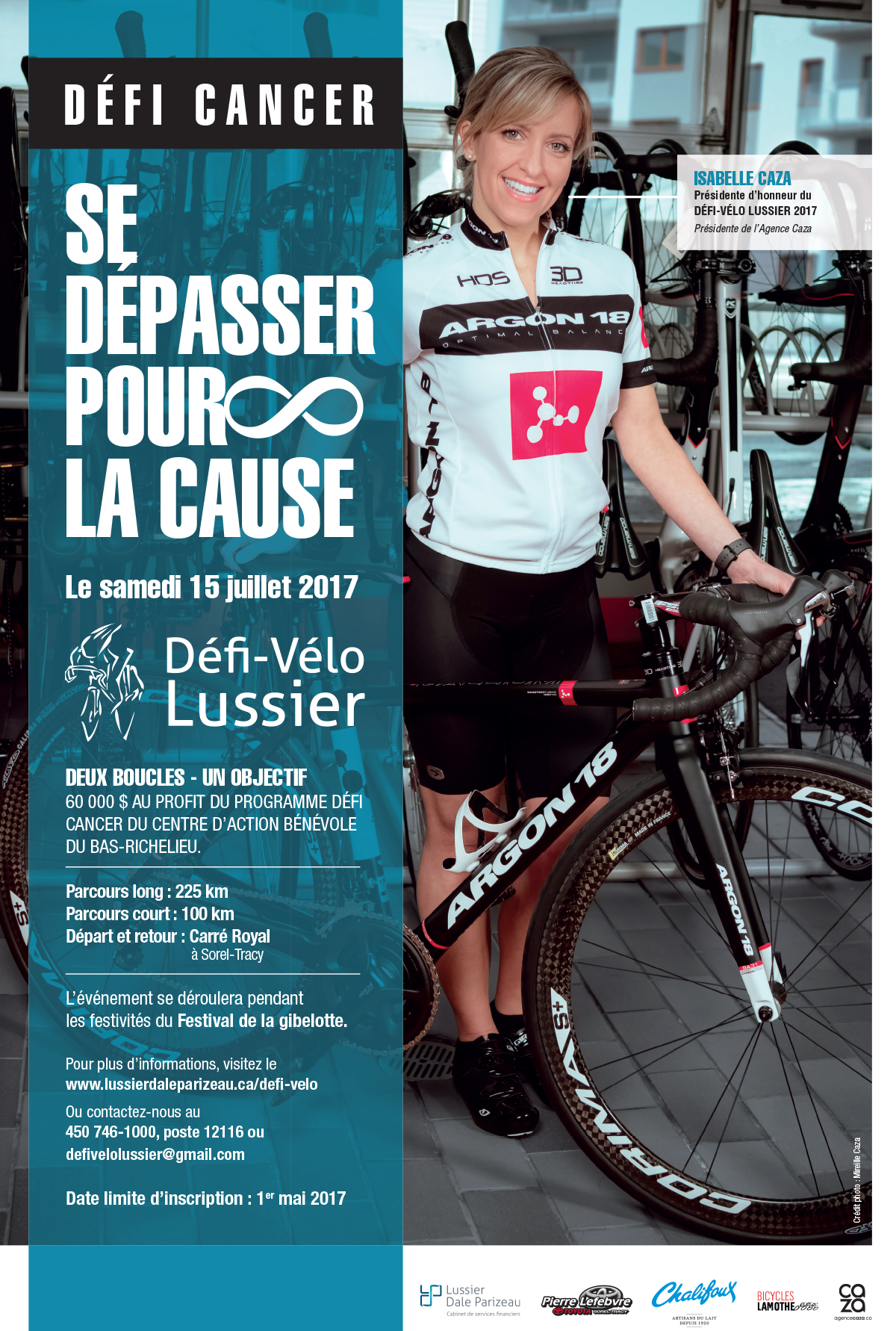 Velo lussier affiche 2017
