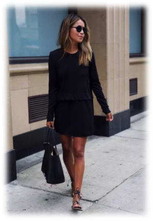 Petite robe noire Soreltracyetcie