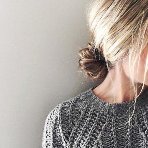 chignon bas
