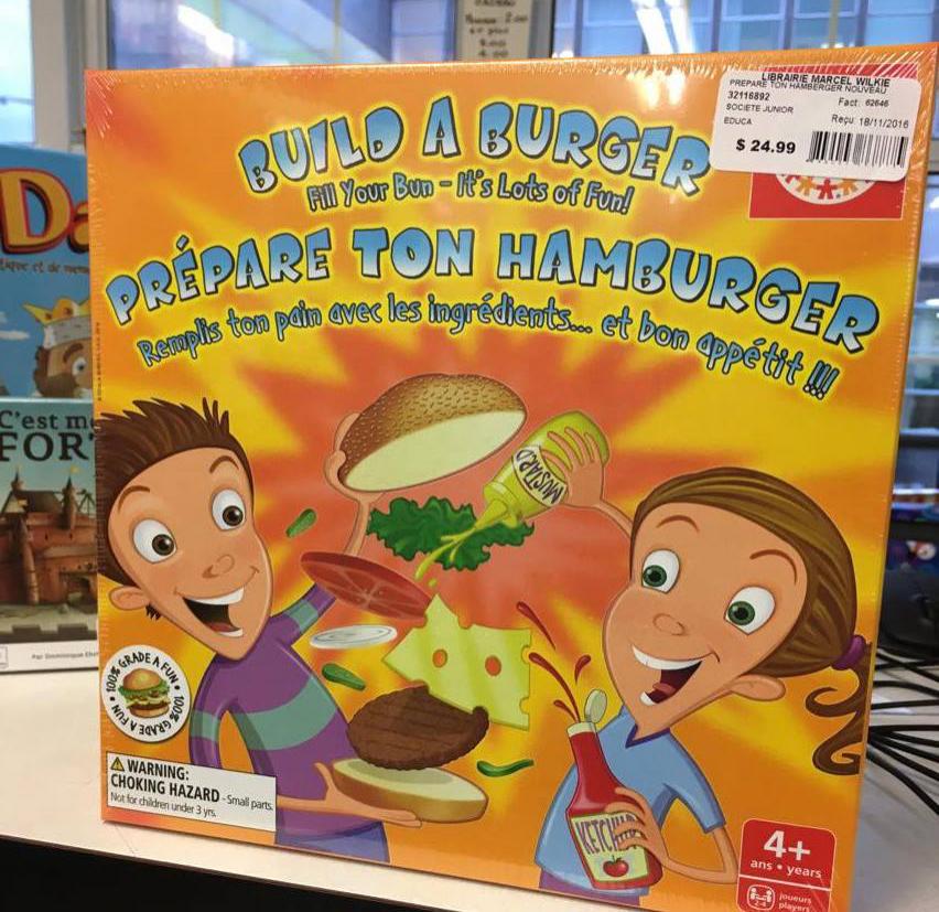 prepare ton hamburger