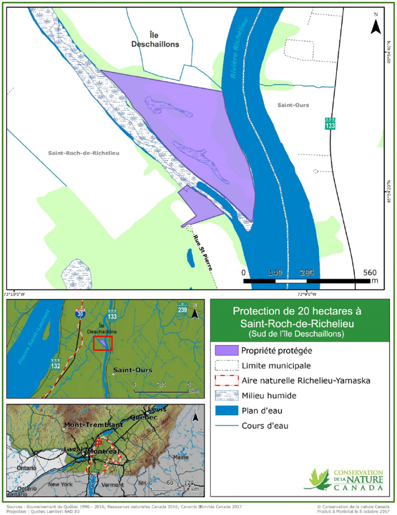 CarteIle Deschaillons Soreltracyetcie