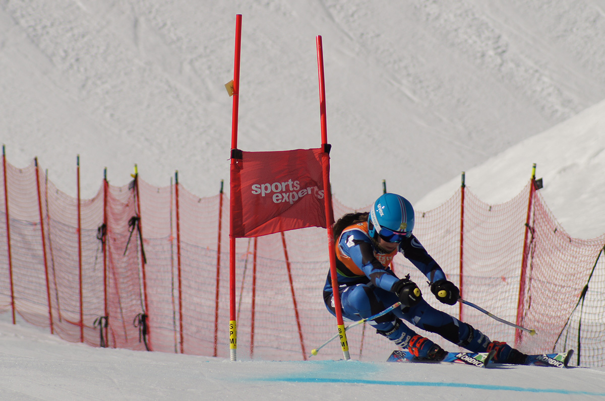 anne sophie beauchemin ski action