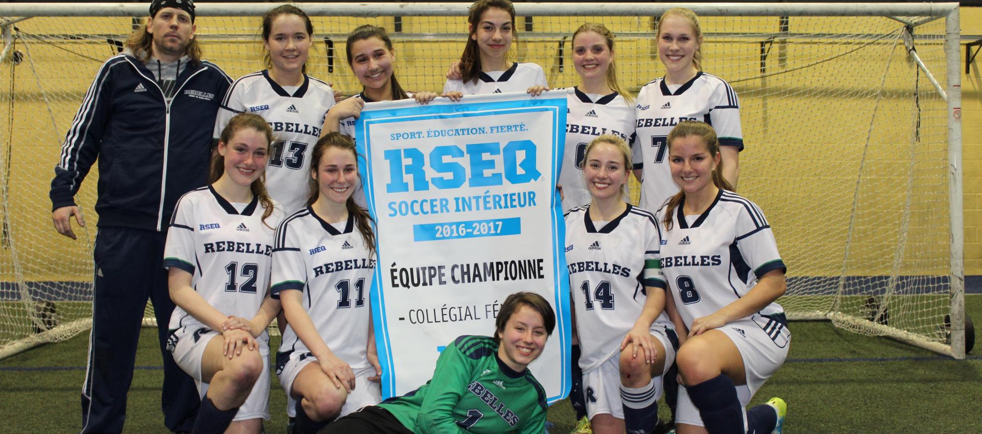 Équipe championne Cégep Sorel-Tracy