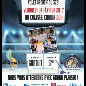 Promo Pub fetes du 375e au Colisee Cardin