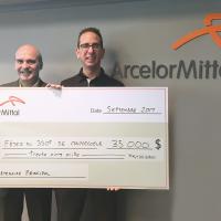 Partenaire principal ArcelorMittal 350e Contrecoeur sept2017