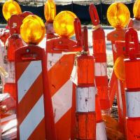 fermeture rue ville st panneau