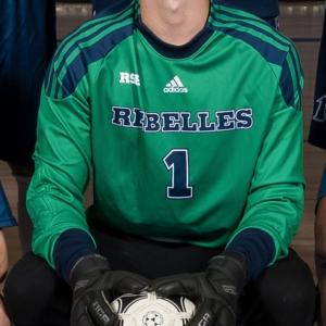 Le gardien de but Maximilien Lambert