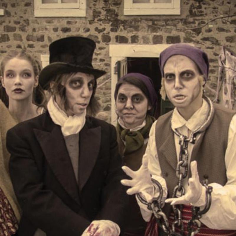 maison patriotes halloween
