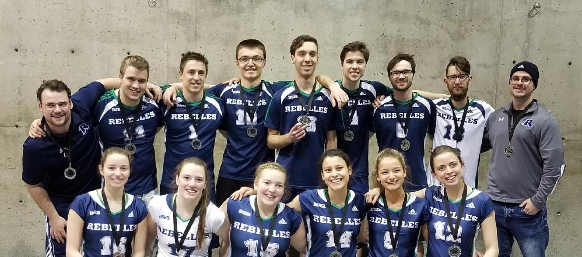 volleyball mixte rebelles cegep sorel tracy