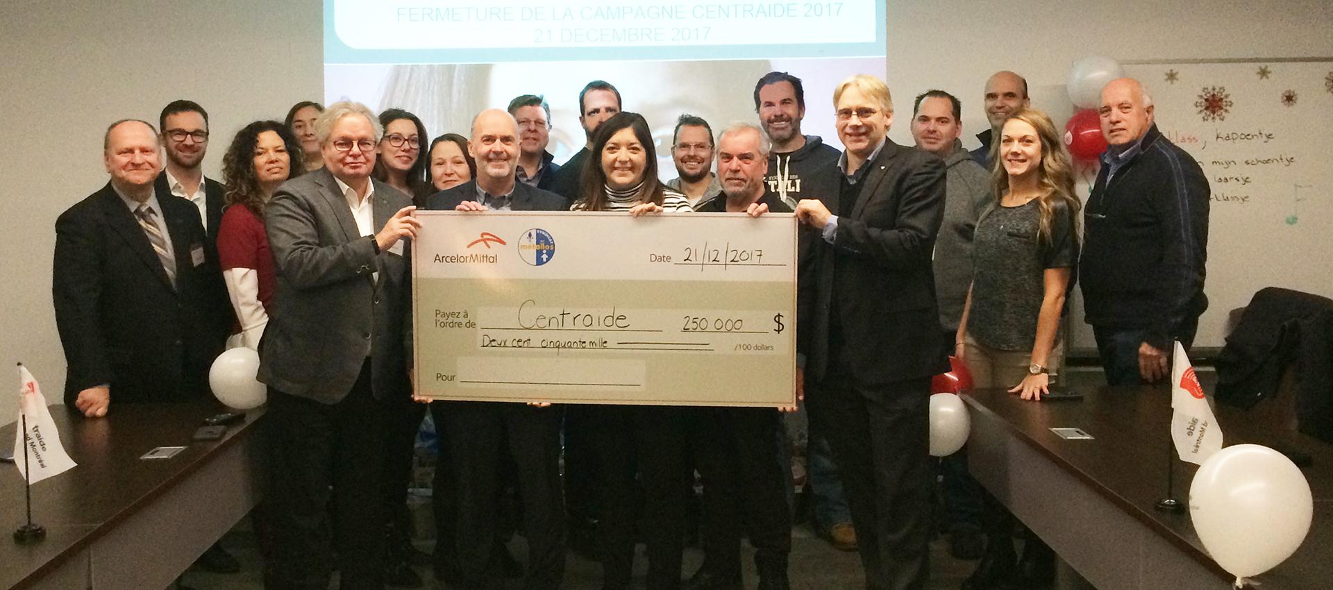 ArcelorMittal Centraide 2017