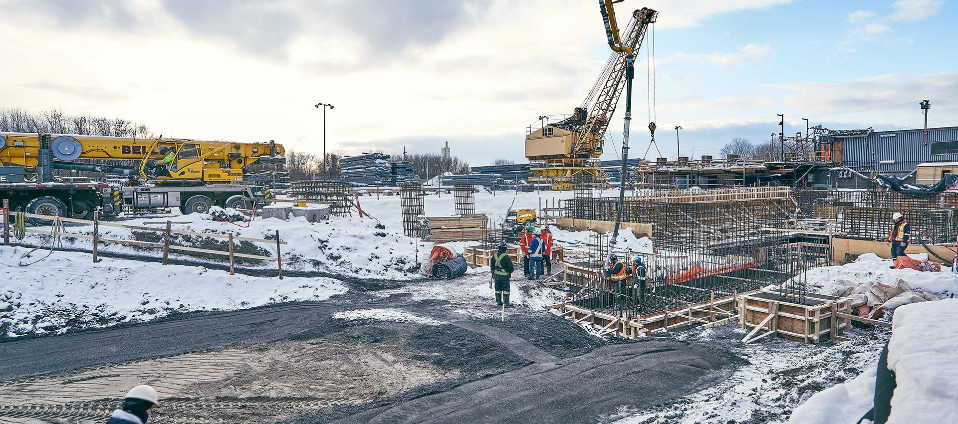 PHOTO 2 Chantier Contrecoeur Est ArcelorMittal nov 2018