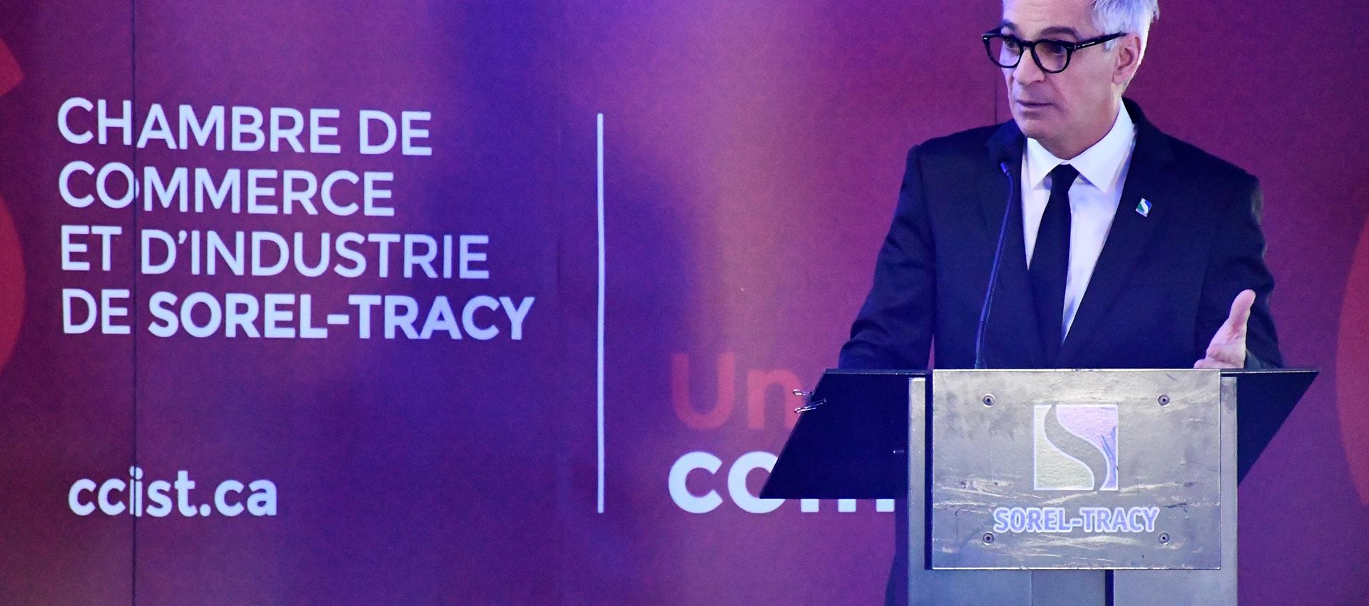 Serge Peloquin maire Sorel Tracy