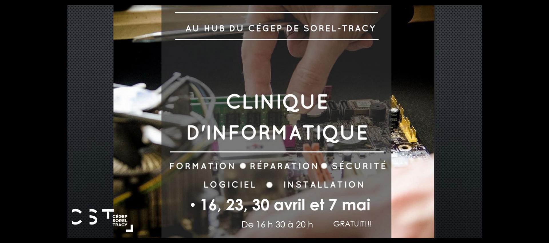 clinique informatique Sorel tracy et cie