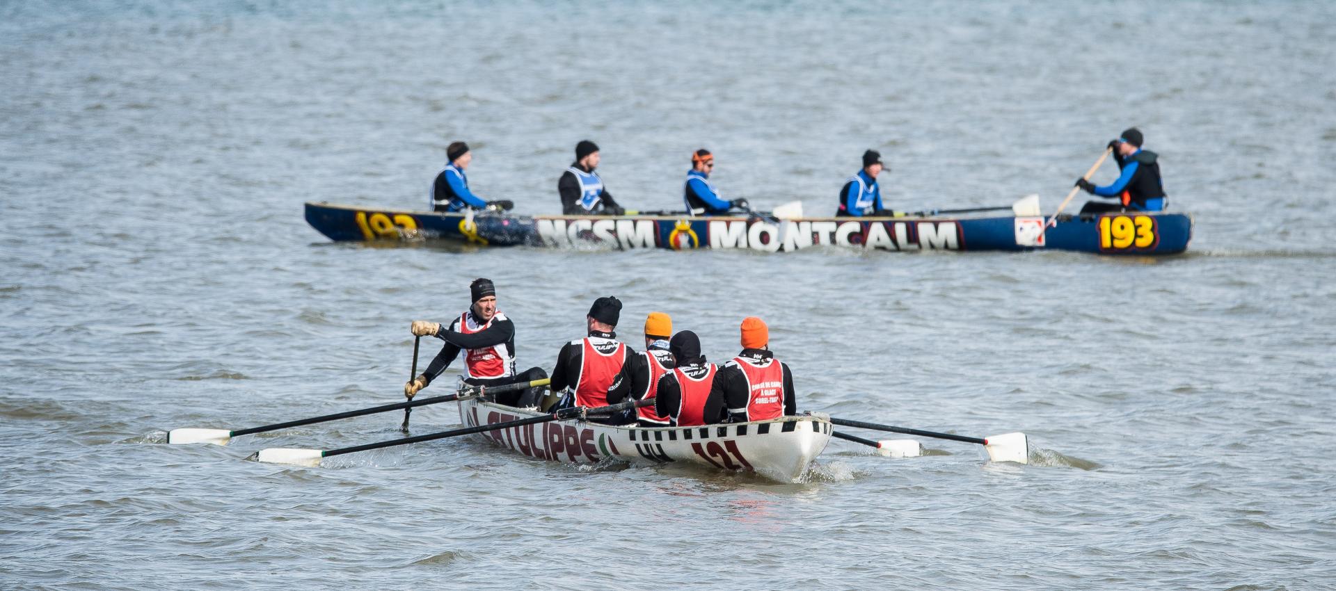 Course de canot à glace 2018