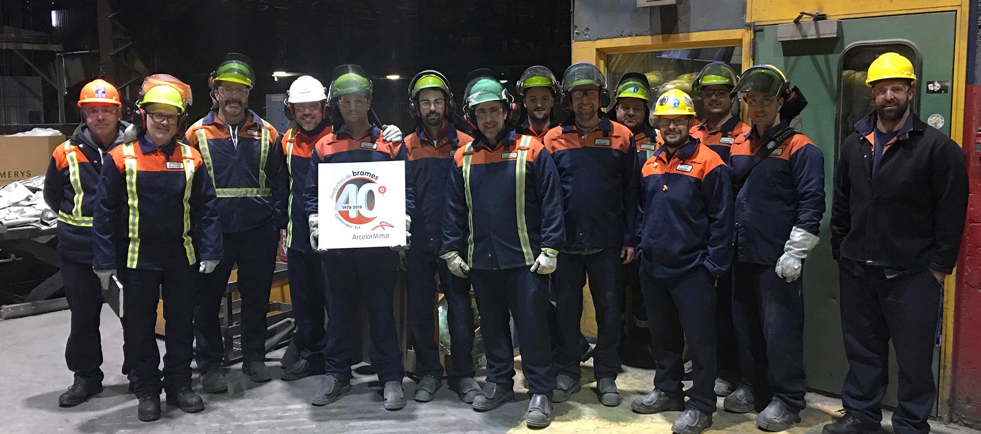 ArcelorMittal 40e brames 2018 Soreltracyetcie