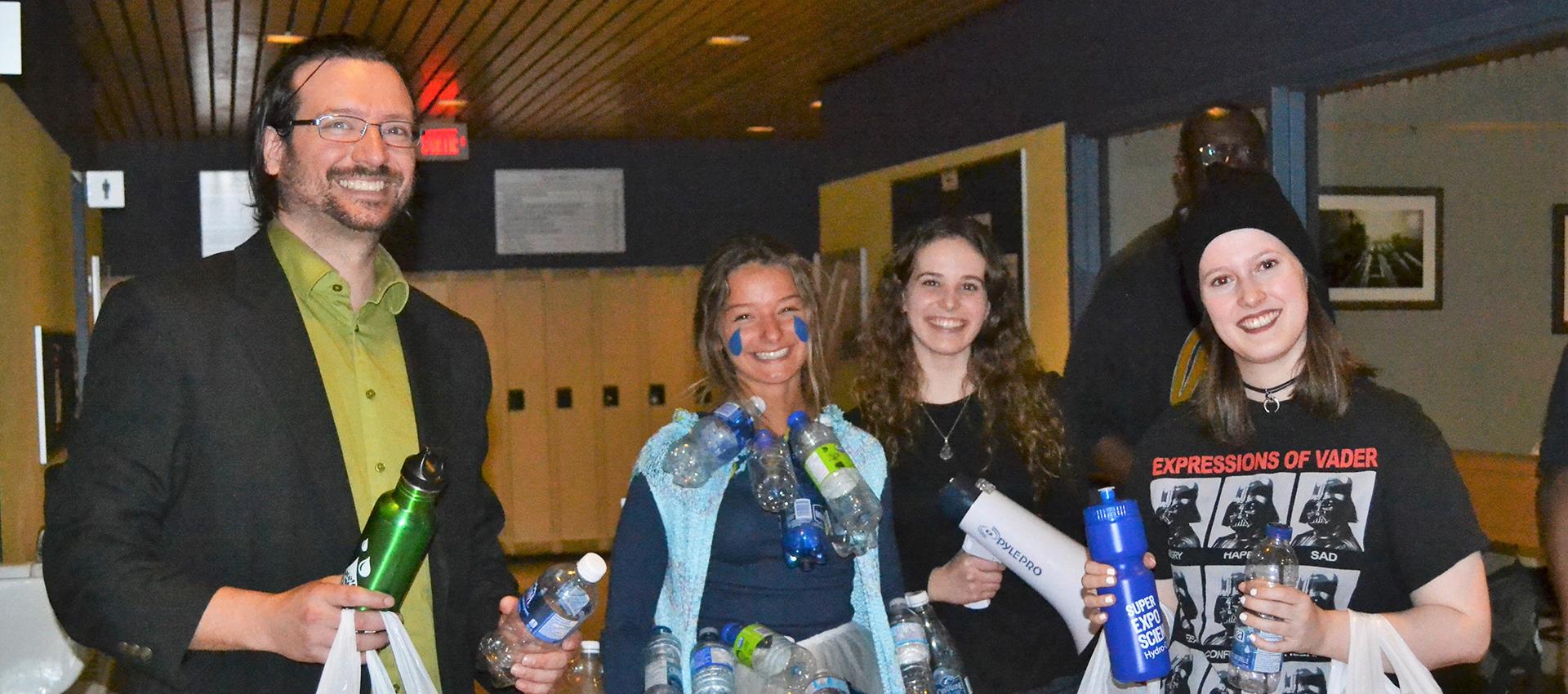 retrait des bouteilles d eau cegep sorel tracy