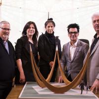 Infinite sculpture monumentale quai sorel tracy