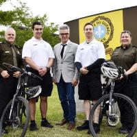 cadets a velo a Sorel Tracy