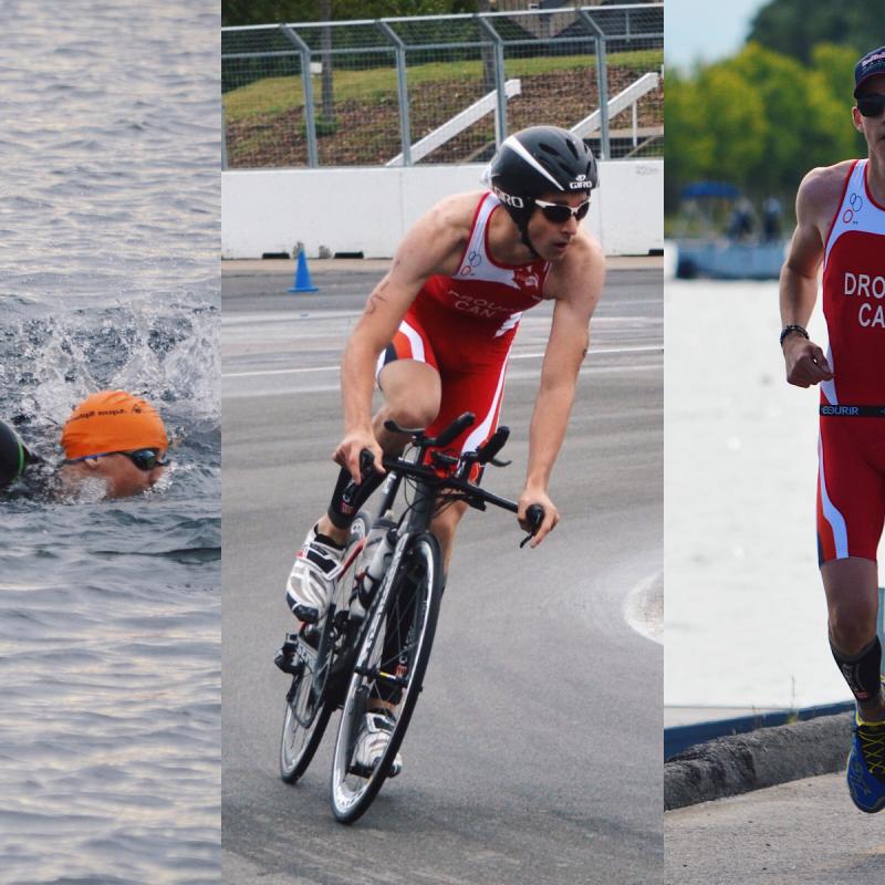 Montage triathlon Demi Esprit 2017 sorel
