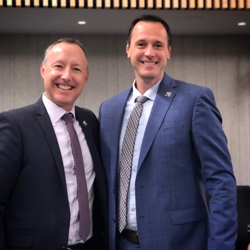 PHOTO Jean Bernard Emond et Jean Francois Roberge