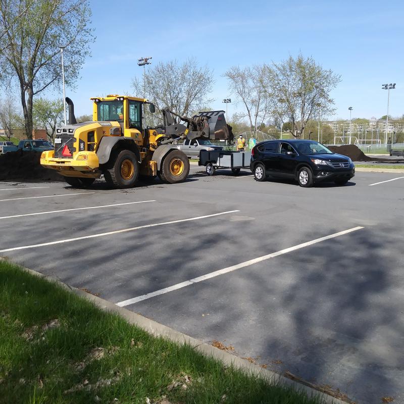Sorel Tracy et cie Compost distribues 60tonnes