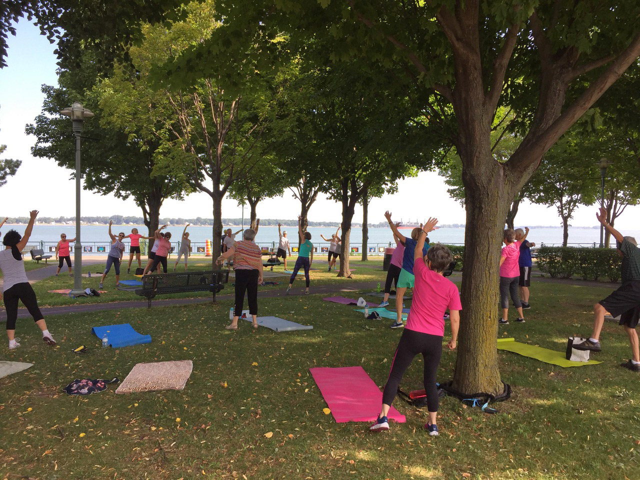 Activites aines entrainement parc Sorel tracy et cie