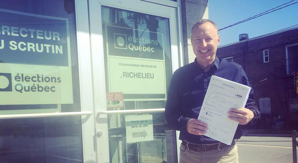 Election CAQ Candidature soreltracyetcie