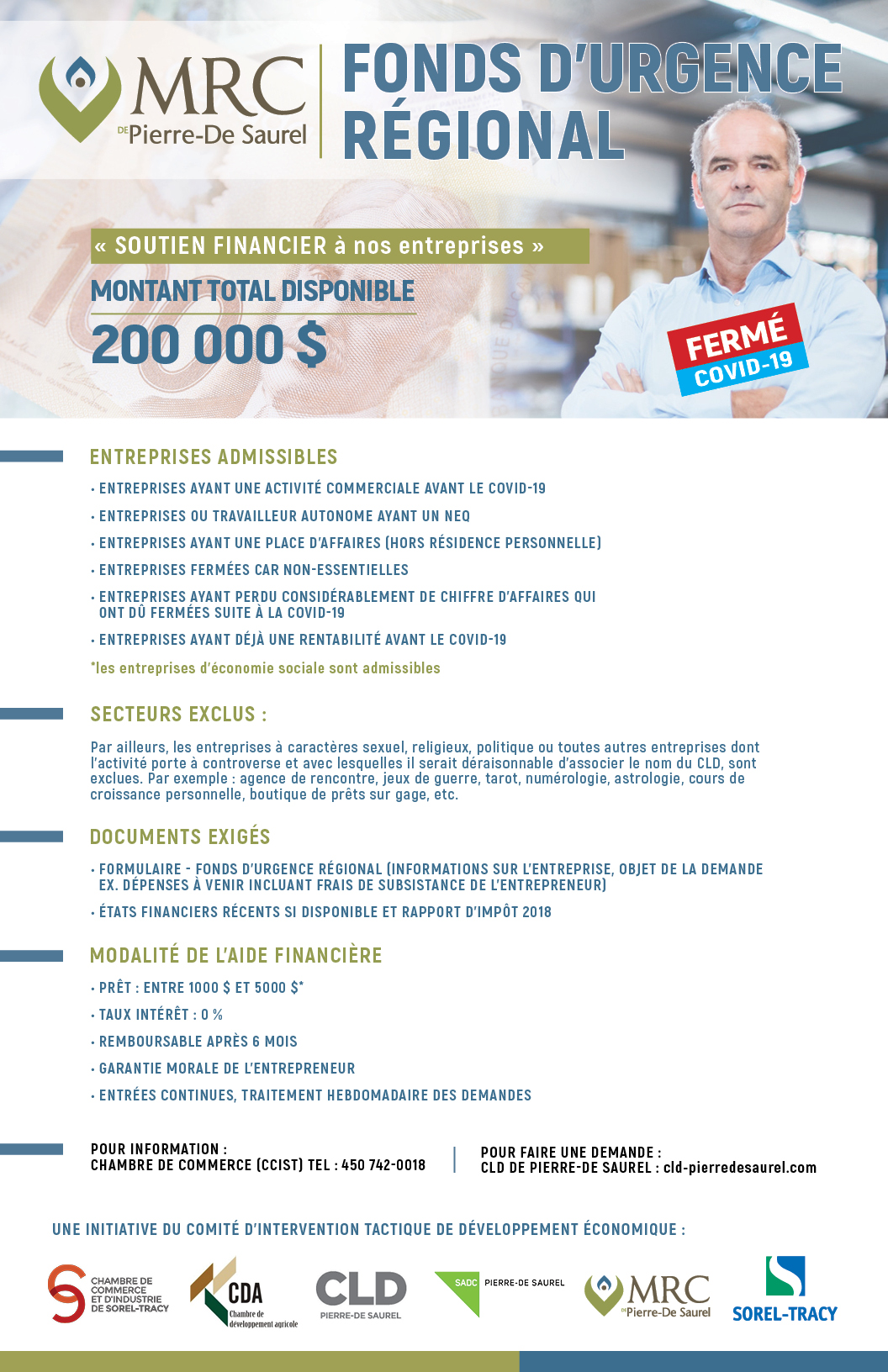 Fond urgence regional long