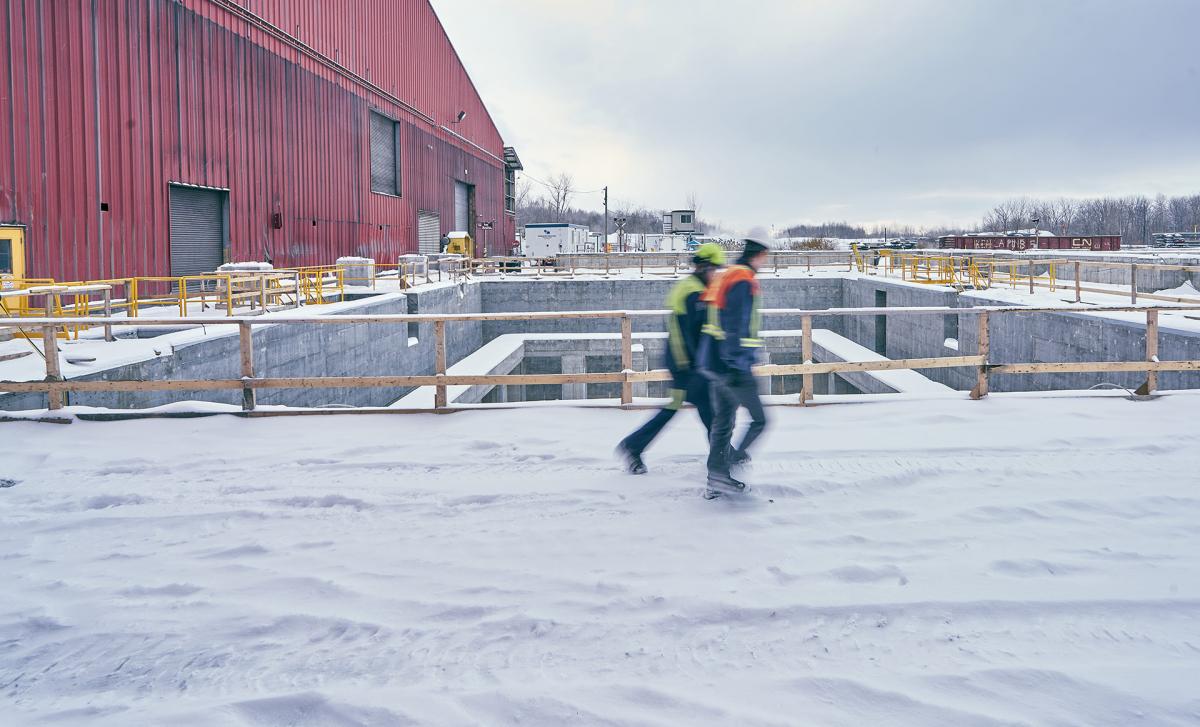 PHOTO 1 Chantier Contrecoeur Ouest ArcelorMittal nov2019