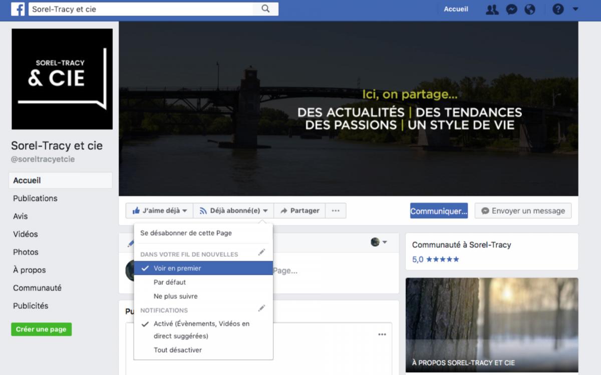 facebook soreltracyetcie2018