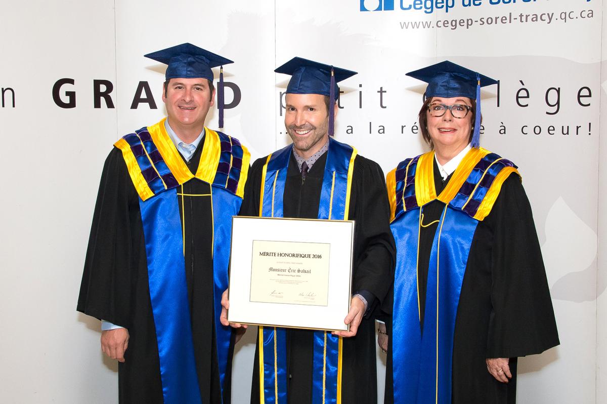 Mérite Cégep de Sorel-Tracy - Éric Salvail