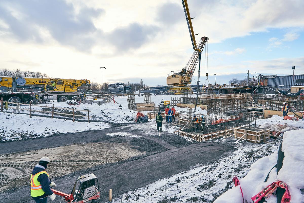 PHOTO 2 Chantier Contrecoeur Est ArcelorMittal nov 2019