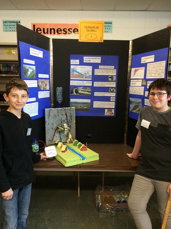 Raphael Bouchard et William Beaudin